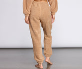 Cozier Than Ever Sherpa PJ Joggers